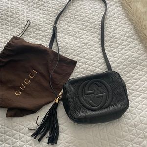 Authentic Black Gucci Crossover